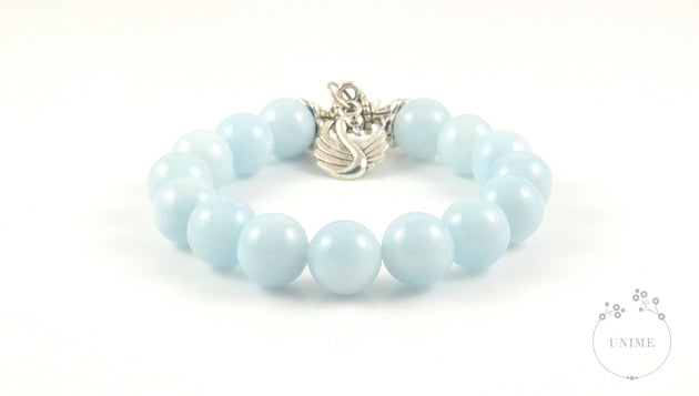 Odayaka – Calming Aquamarine Bracelet