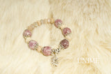 Sunstone and Tourmaline bracelet