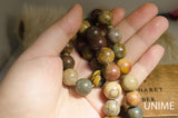 33 Tasbih prayer Picasso Jasper beads