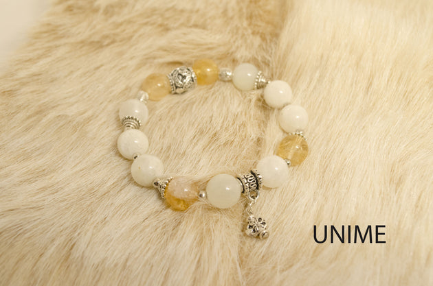 Citrine and Moonstone bracelet