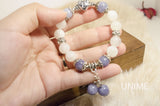 Moonstone and Aquamarine bracelet