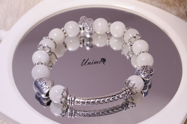 Moonstone Silver bracelet