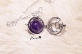 Amethyst Secret Charm Necklace