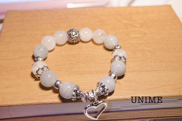 Aquamarine and Moonstone bracelet