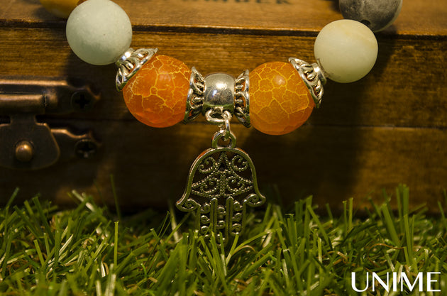 Orange Summer Leave Bracelet