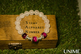 Loving Rose Quartz bracelet - Unime Crystal Jewellery Shop - Semi-precious gemstone bracelets and necklaces - offer lucky charms