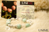 Moonstone and Brazilian Amazonite bracelet