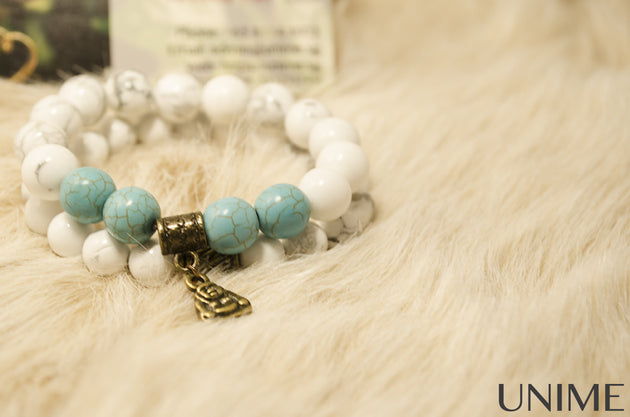 Tibetan Howlite bracelet