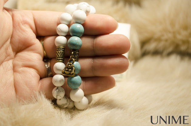 Tibetan Howlite bracelet