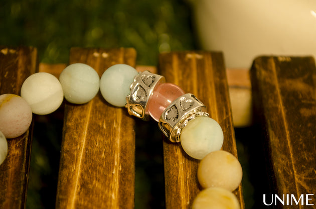 Tibetan Amazonite Bracelet - Unime Crystal Jewellery Shop - Semi-precious gemstone bracelets and necklaces - offer lucky charms