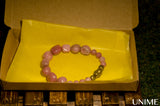 Buddha Peachy Rhodonite Bracelet