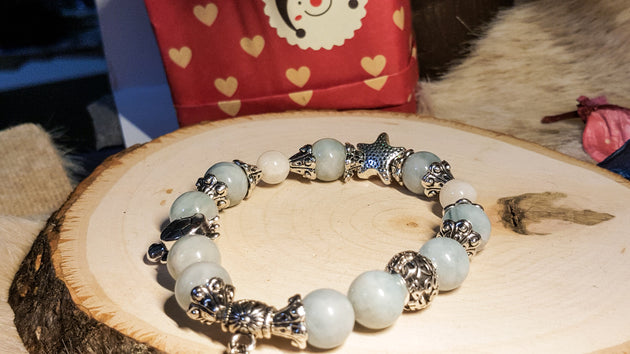 Song of the sea Aquamarine bracelet