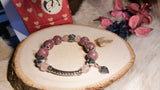 Tourmaline and Rose Quartz bracelet